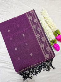 Khadi Cotton - Purple