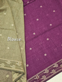 Khadi Cotton - Purple