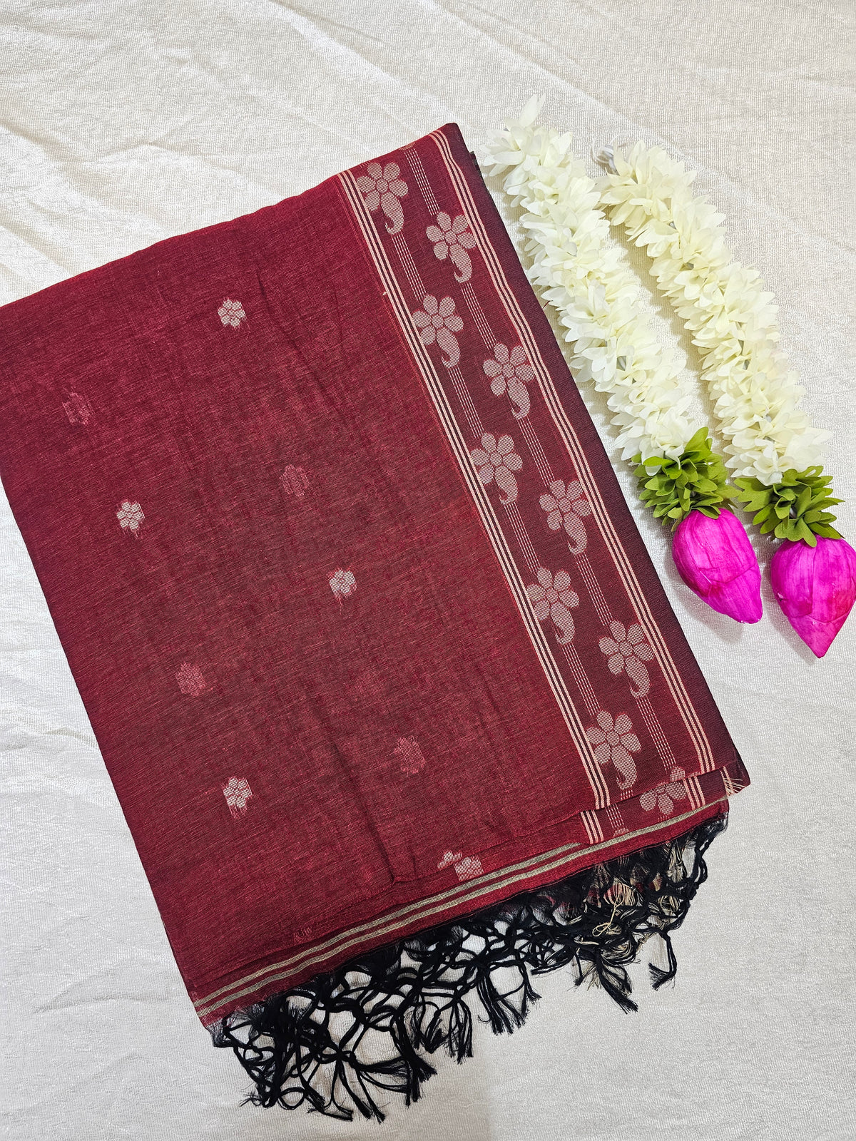 Khadi Cotton - Red