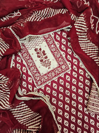 Soft Cotton - Maroon