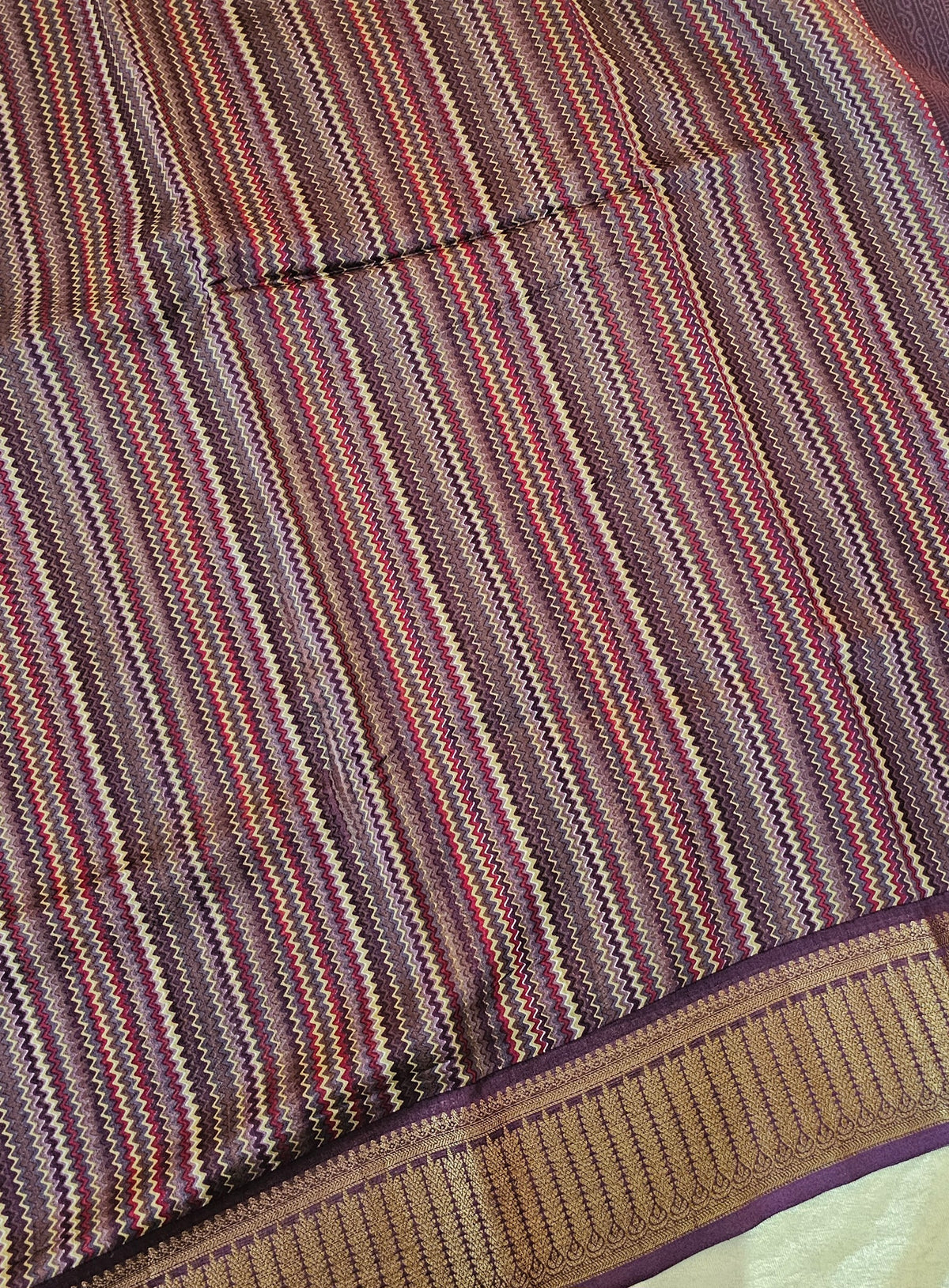 Pure Chanderi Butter Silk - Multi Shade