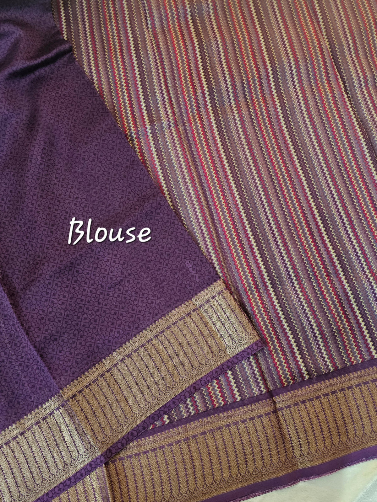 Pure Chanderi Butter Silk - Multi Shade