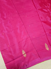 Chinnalampattu Saree - Pink with Green