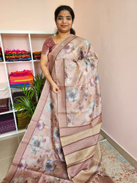 Casual Semi Tussar - Onion Pink