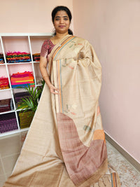 Casual Semi Tussar - Sandal