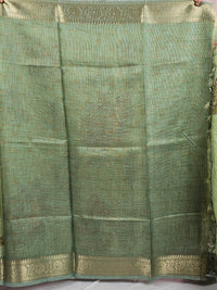 Soft Semi Tussar Kota Weaving  - Green