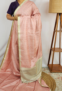 Premium Tussar Sarees - Peach