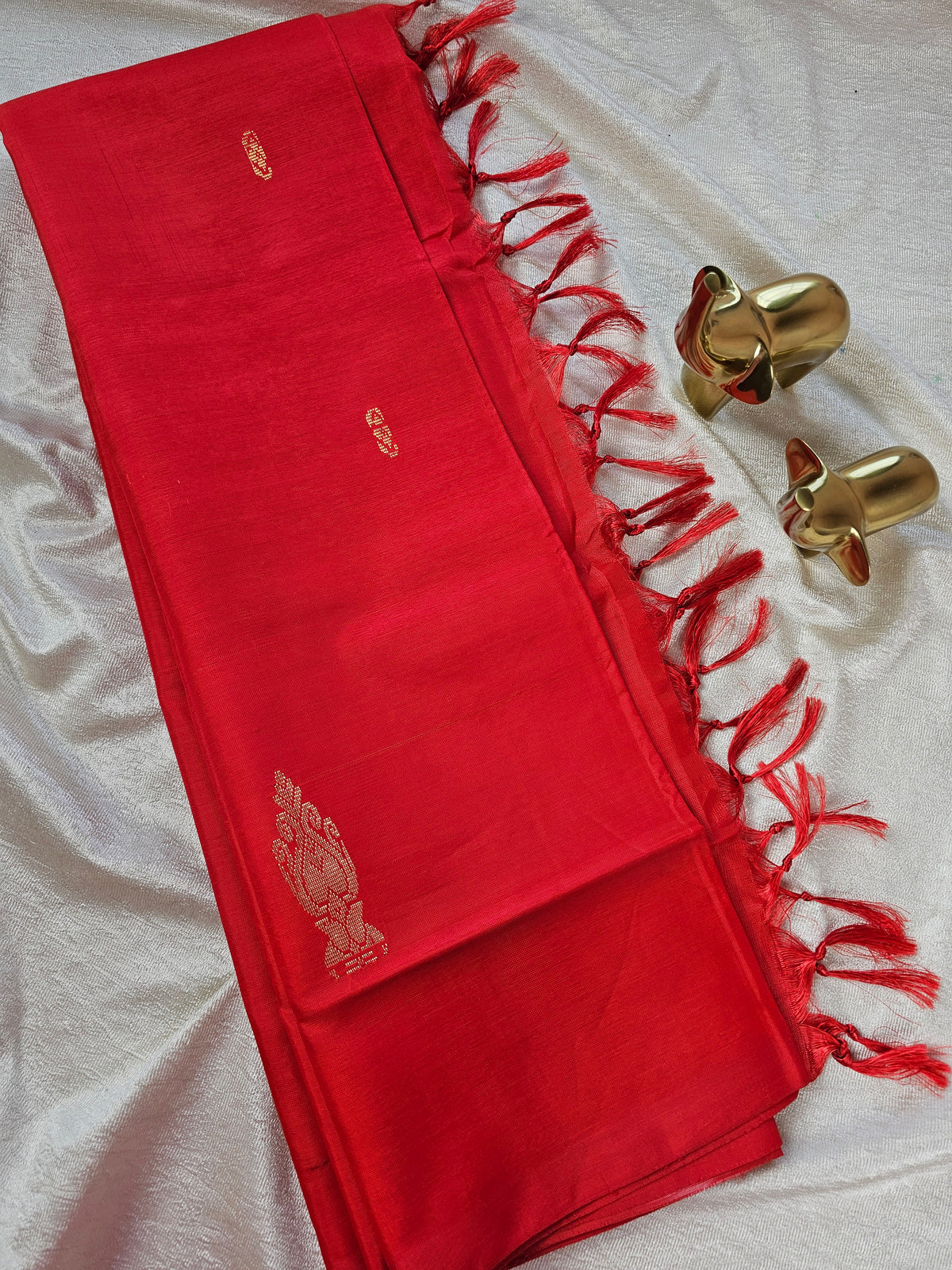 Chinnalampattu Saree- Red