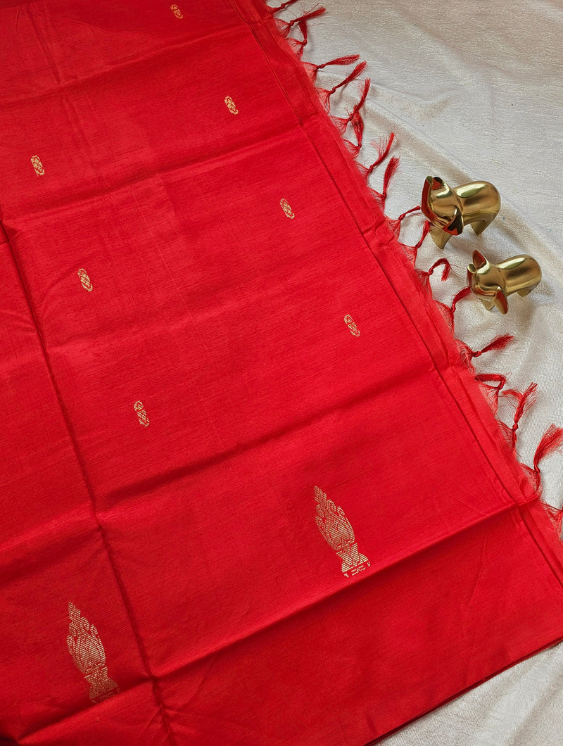 Chinnalampattu Saree- Red