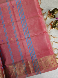 Chinnalampattu Border -Dark  Green with Red