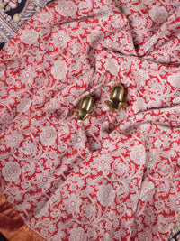 Chennuri Silk - Black With Red