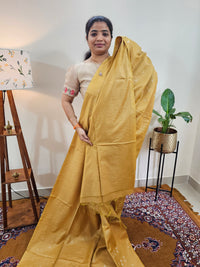 Bhagalpuri Fancy Sarees - Mustard Yellow