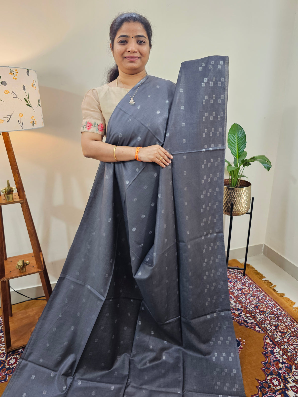 Bhagalpuri Fancy Sarees - Grey