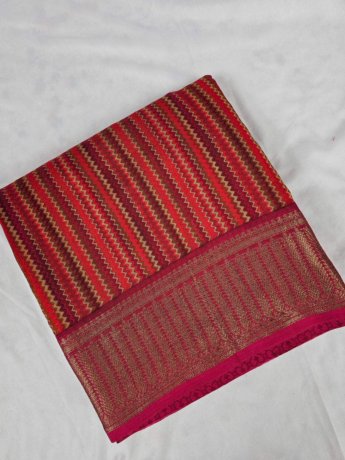 Pure Chanderi Butter Silk - Multi Shade