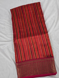 Pure Chanderi Butter Silk - Multi Shade
