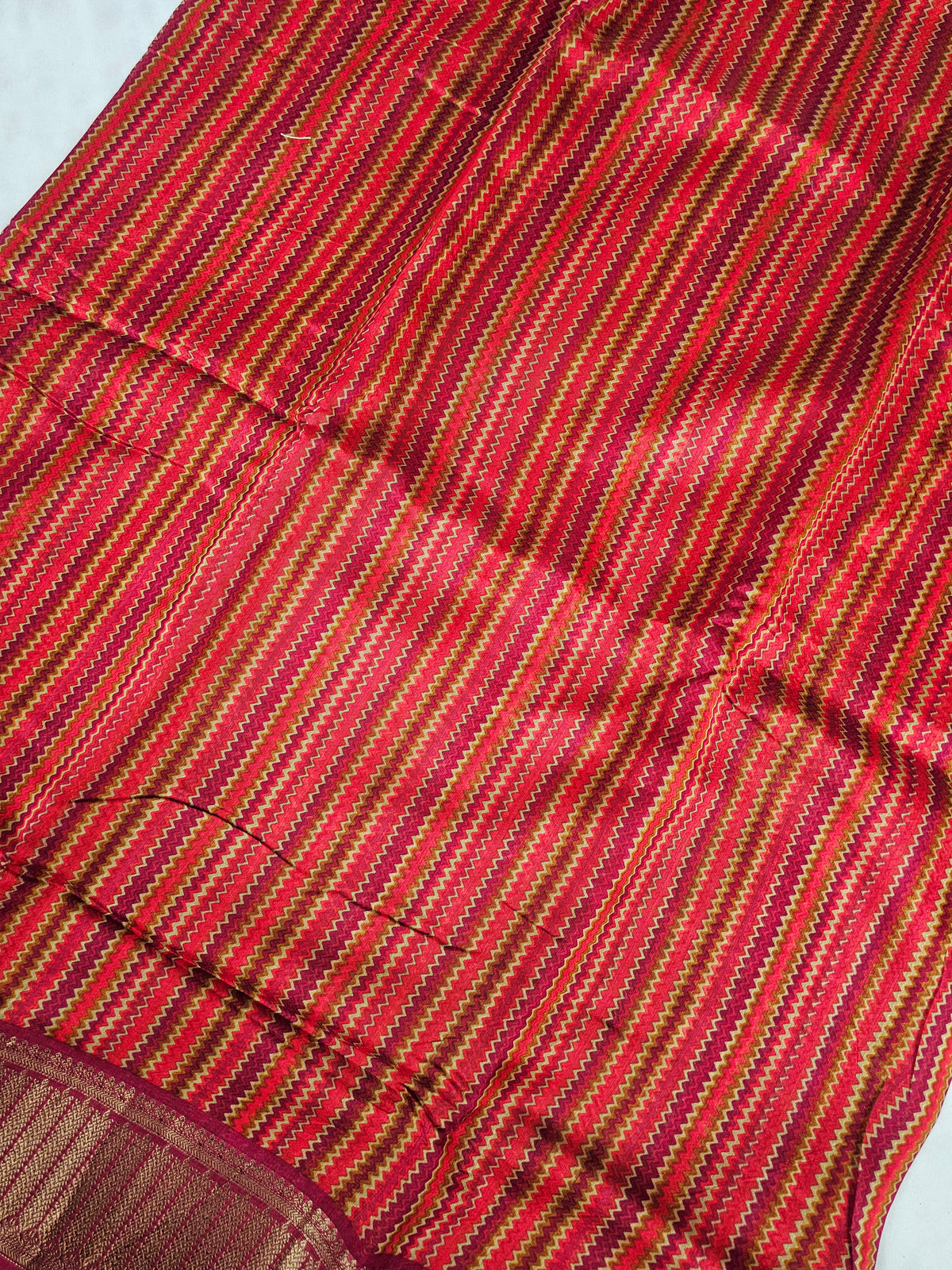 Pure Chanderi Butter Silk - Multi Shade