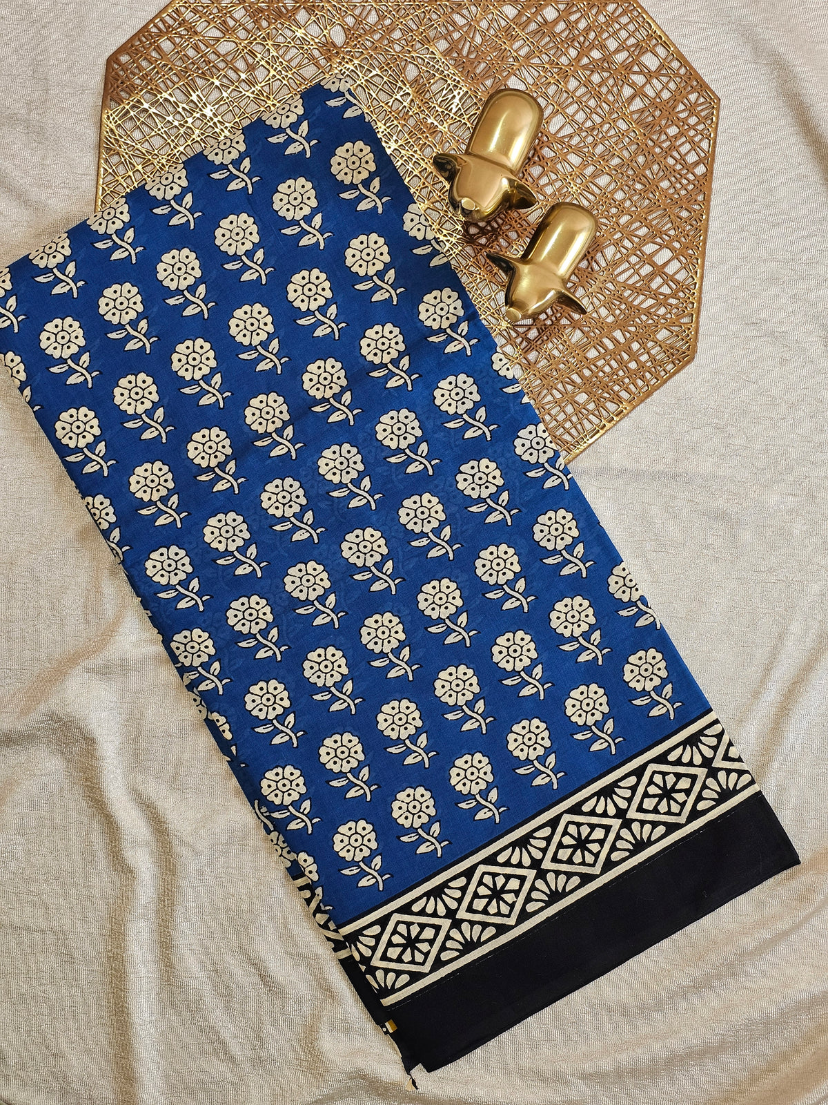 Mul Mul Cotton  - Blue