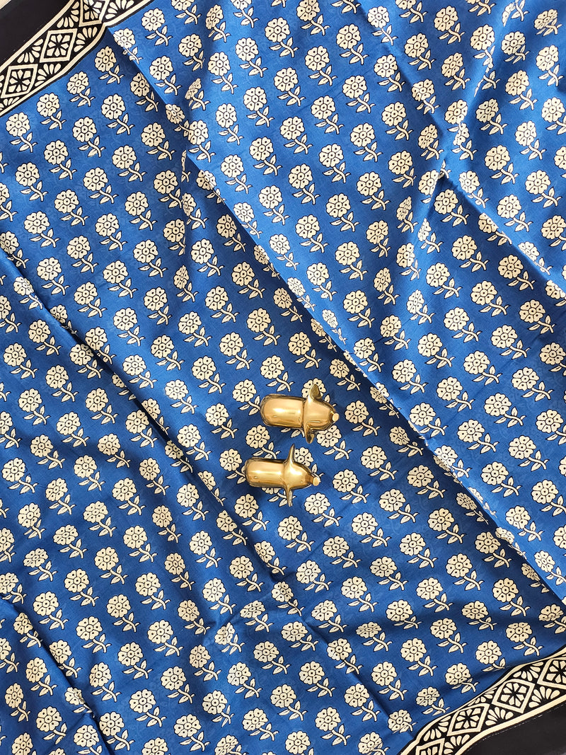Mul Mul Cotton  - Blue