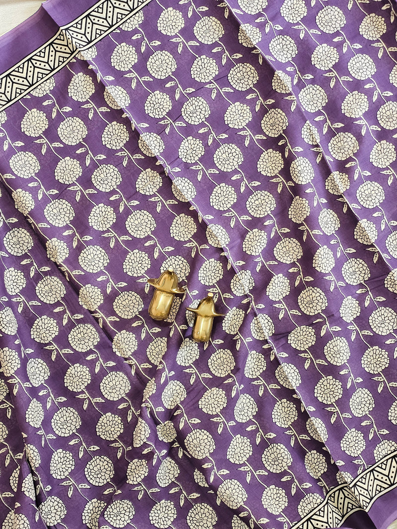 Mul Mul Cotton  - Light Purple