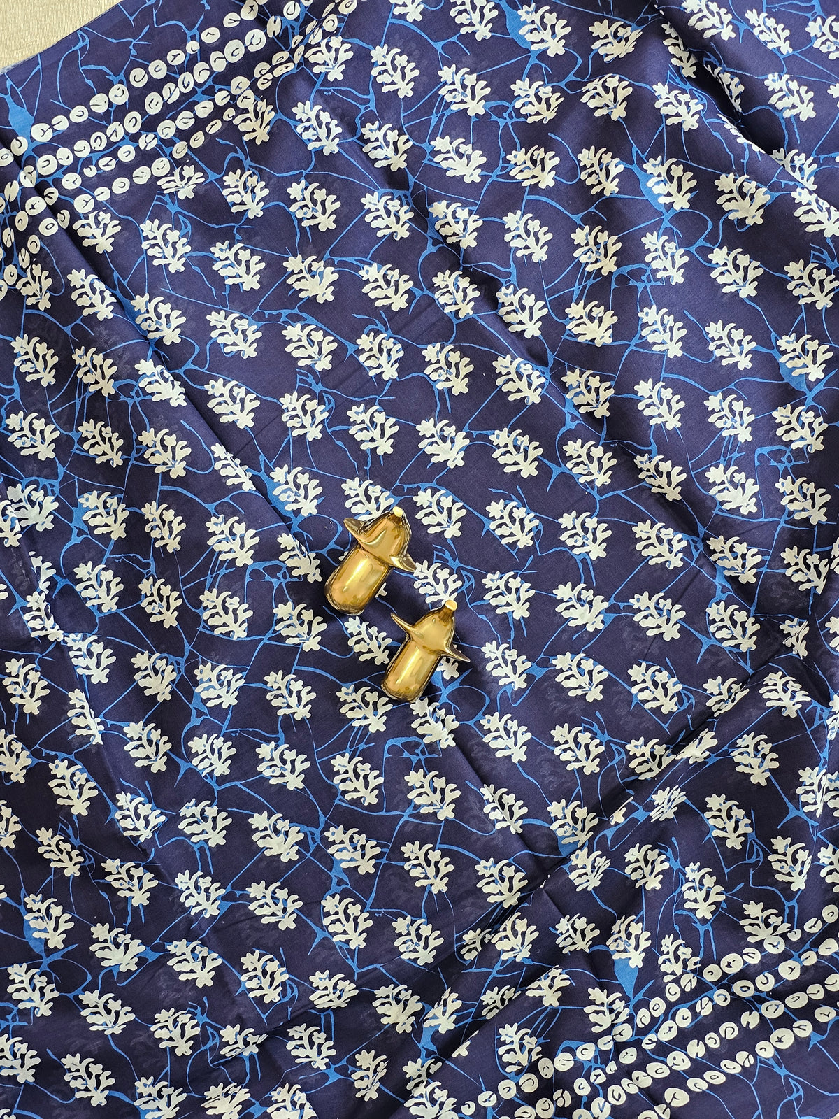 Mul Mul Cotton  - Blue