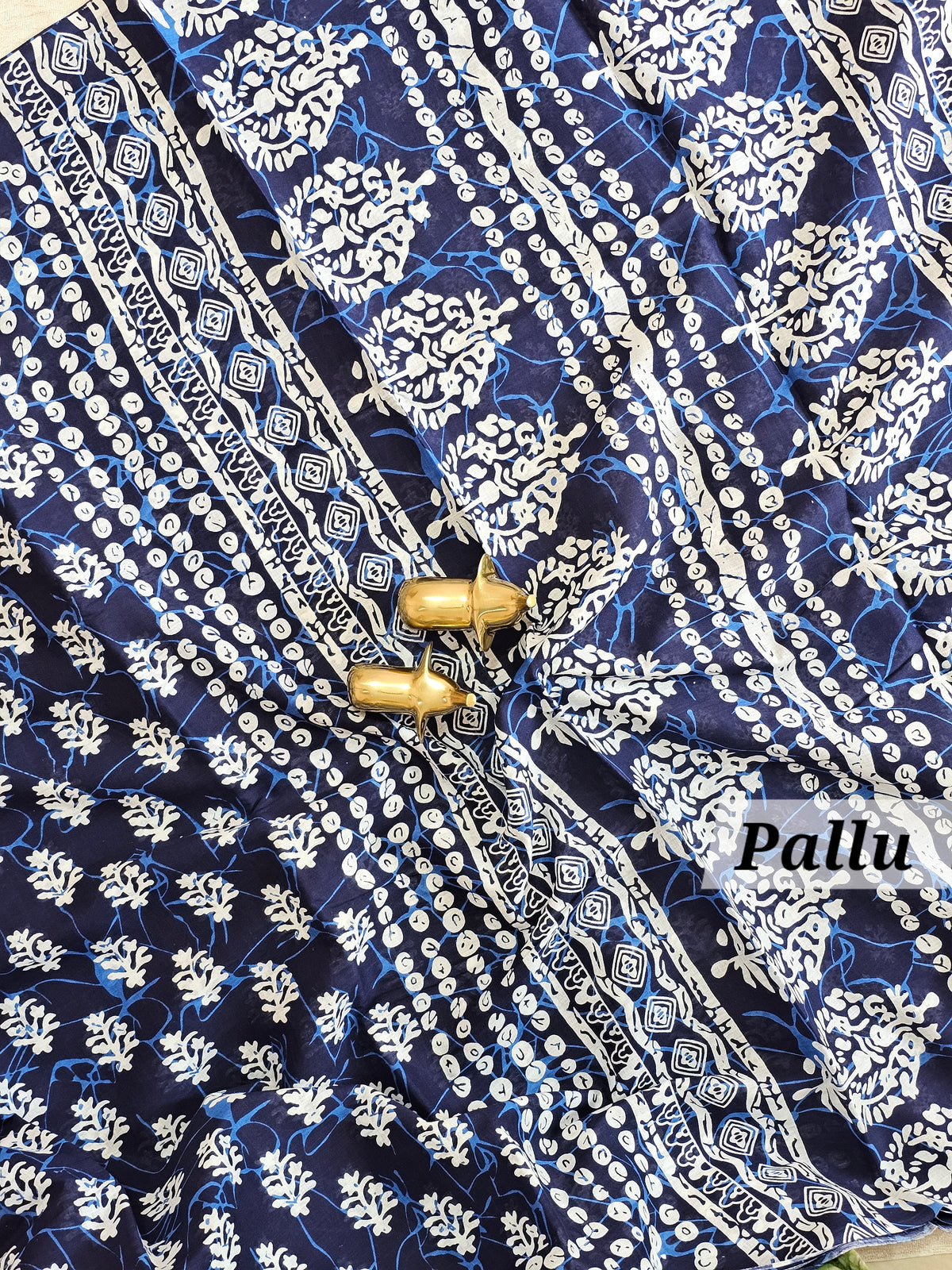 Mul Mul Cotton  - Blue