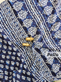 Mul Mul Cotton  - Blue