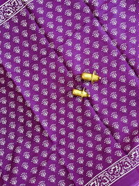 Mul Mul Cotton  - Purple