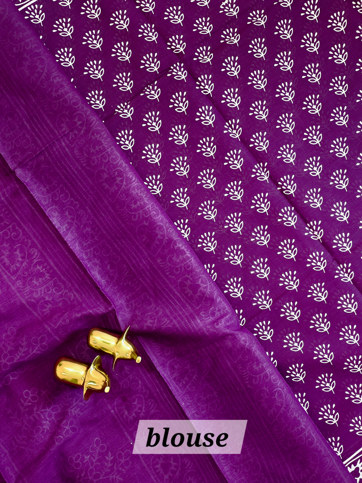 Mul Mul Cotton  - Purple
