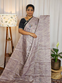 Casual Semi Tussar Digital Prints - Onion pink