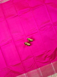Handwoven Mangalagiri Pattu Saree - Pink