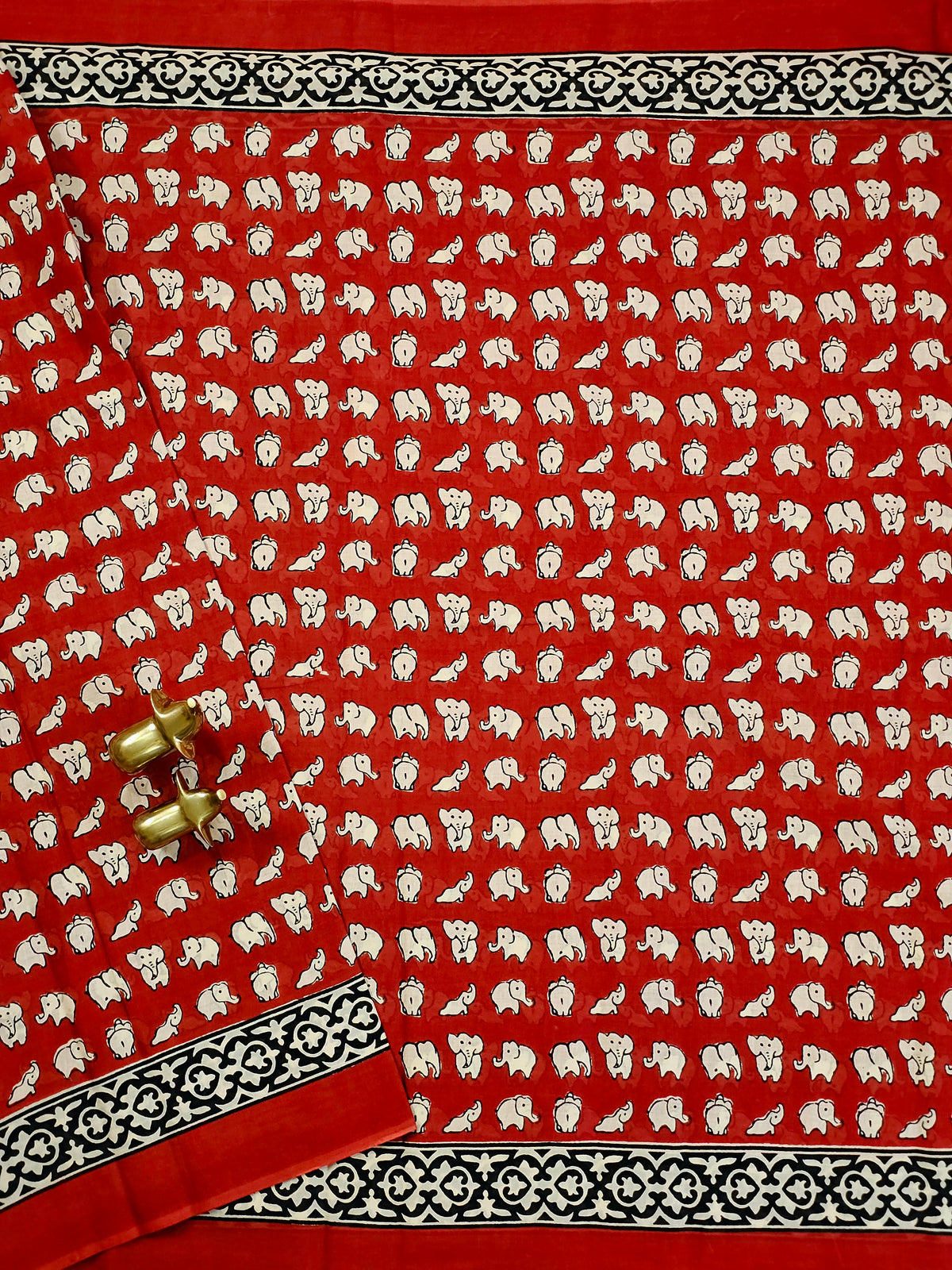 Mul Mul Cotton  - Red