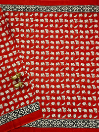 Mul Mul Cotton  - Red