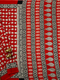 Mul Mul Cotton  - Red