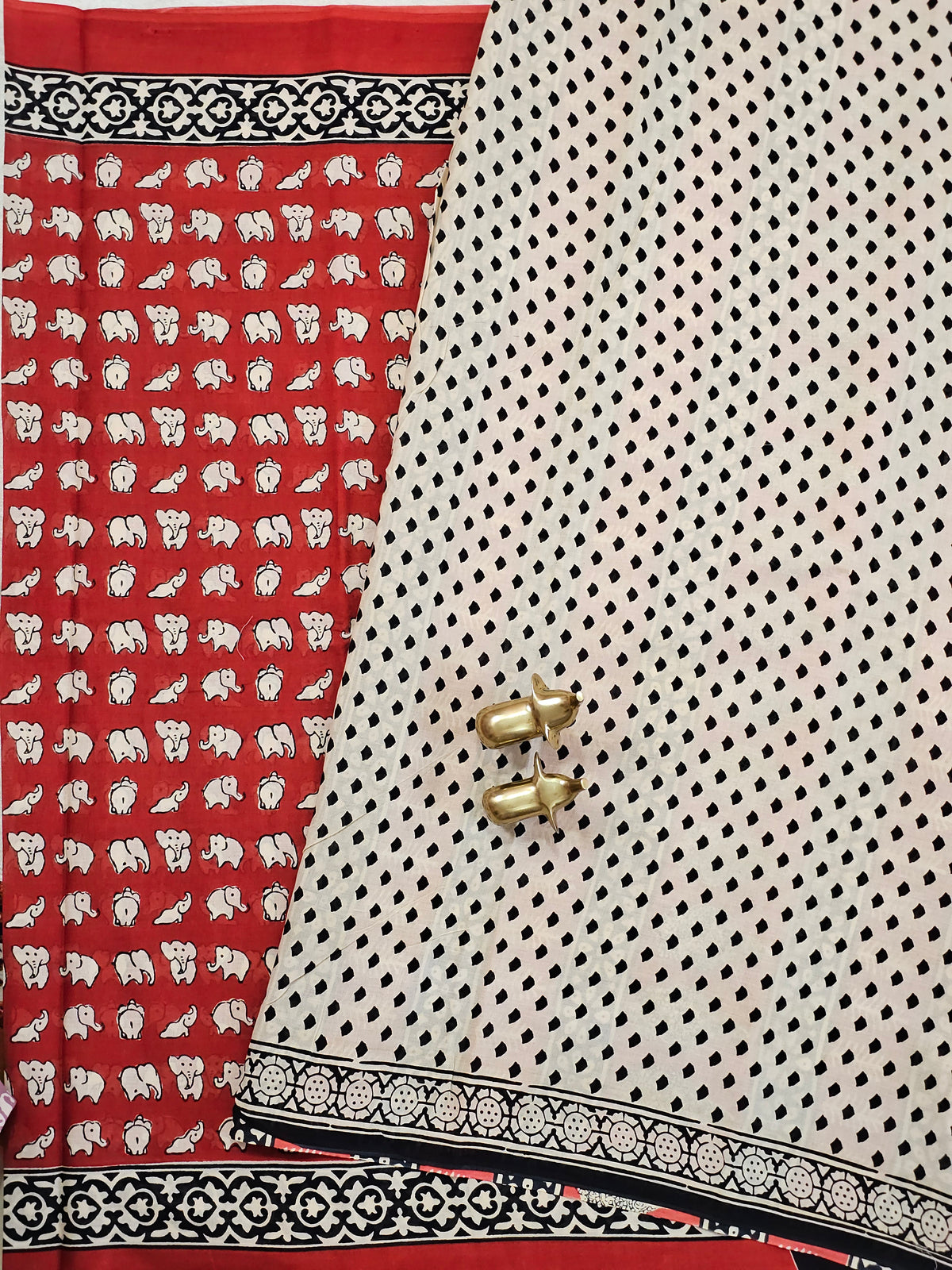 Mul Mul Cotton  - Red