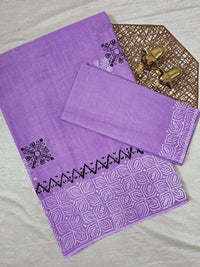 Pure Cotton with Hand Block Prints - Lilca