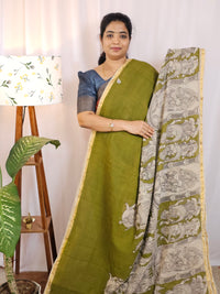 Kota Cotton Sarees - Green