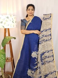 Kota Cotton Sarees - Blue