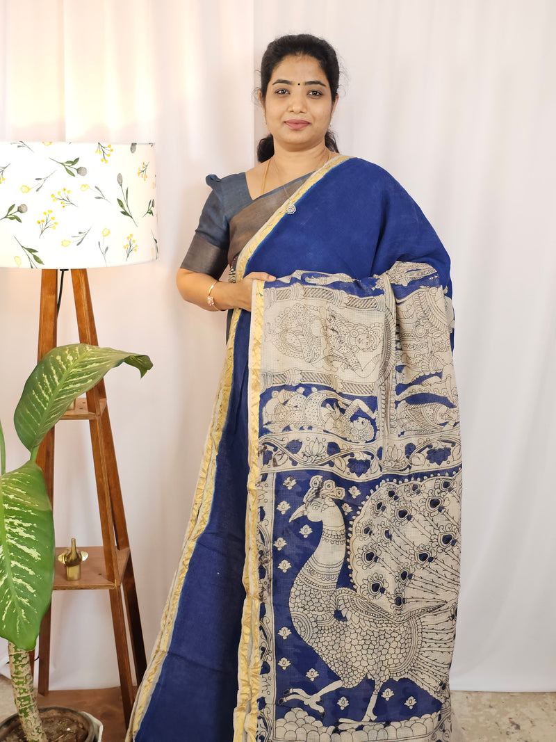 Kota Cotton Sarees - Blue