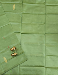 Chinnalampattu Saree - Green with Red