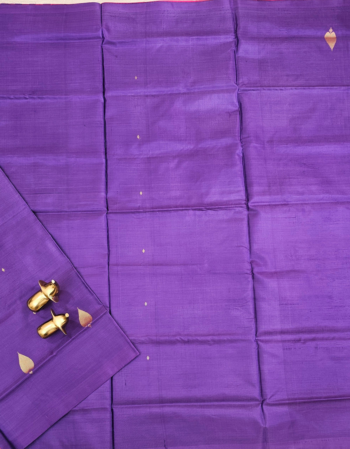 Chinnalampattu Saree - Purple with Pink