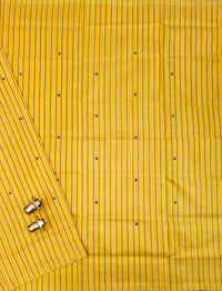 Chinnalampattu Saree - Yellow with Purple