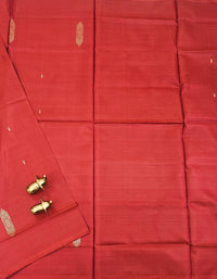 Chinnalampattu Saree - Dark Red Sea Green