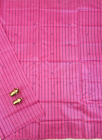 Chinnalampattu Saree - Pink with Grey