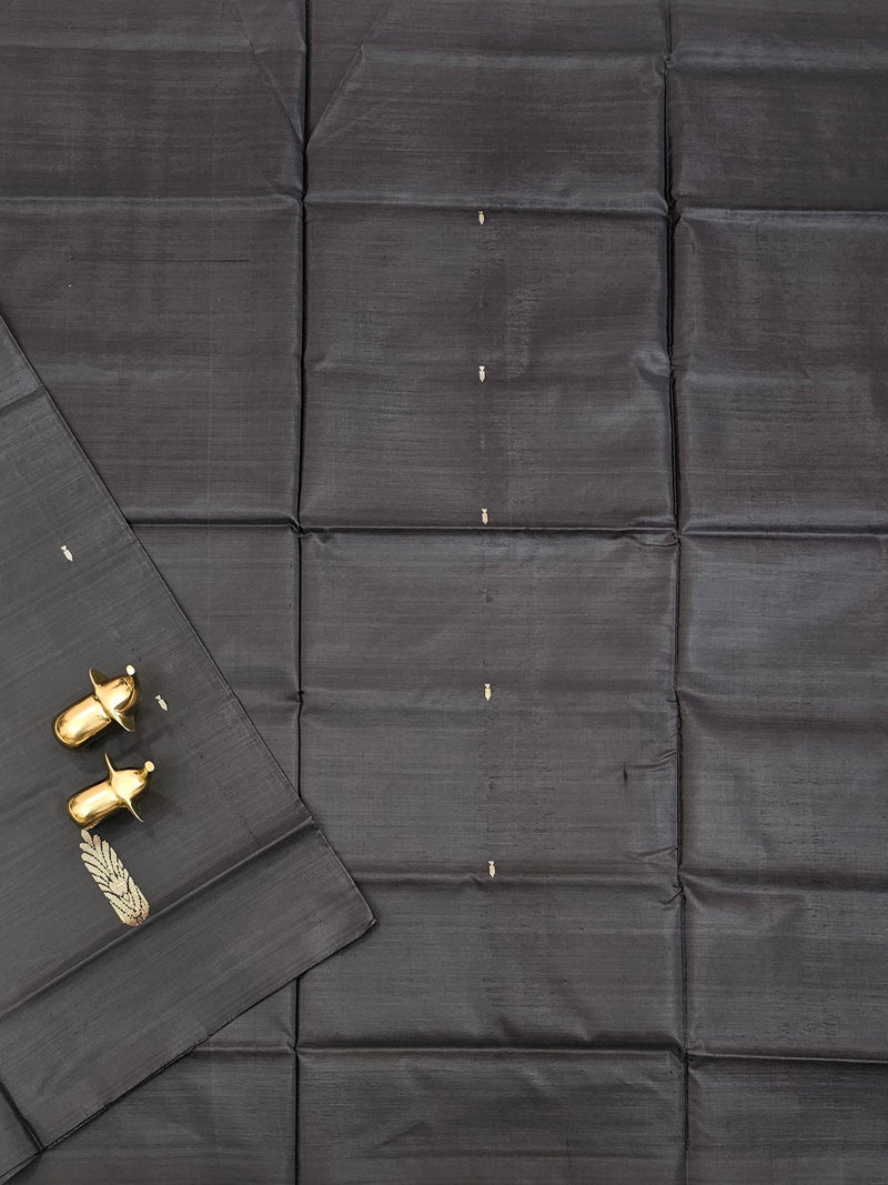 Chinnalampattu Saree - Black with Pink