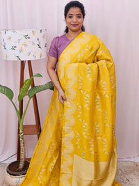 Exclusive Designer Silk Sarees - Yellow