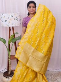 Exclusive Designer Silk Sarees - Yellow