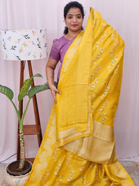 Exclusive Designer Silk Sarees - Yellow