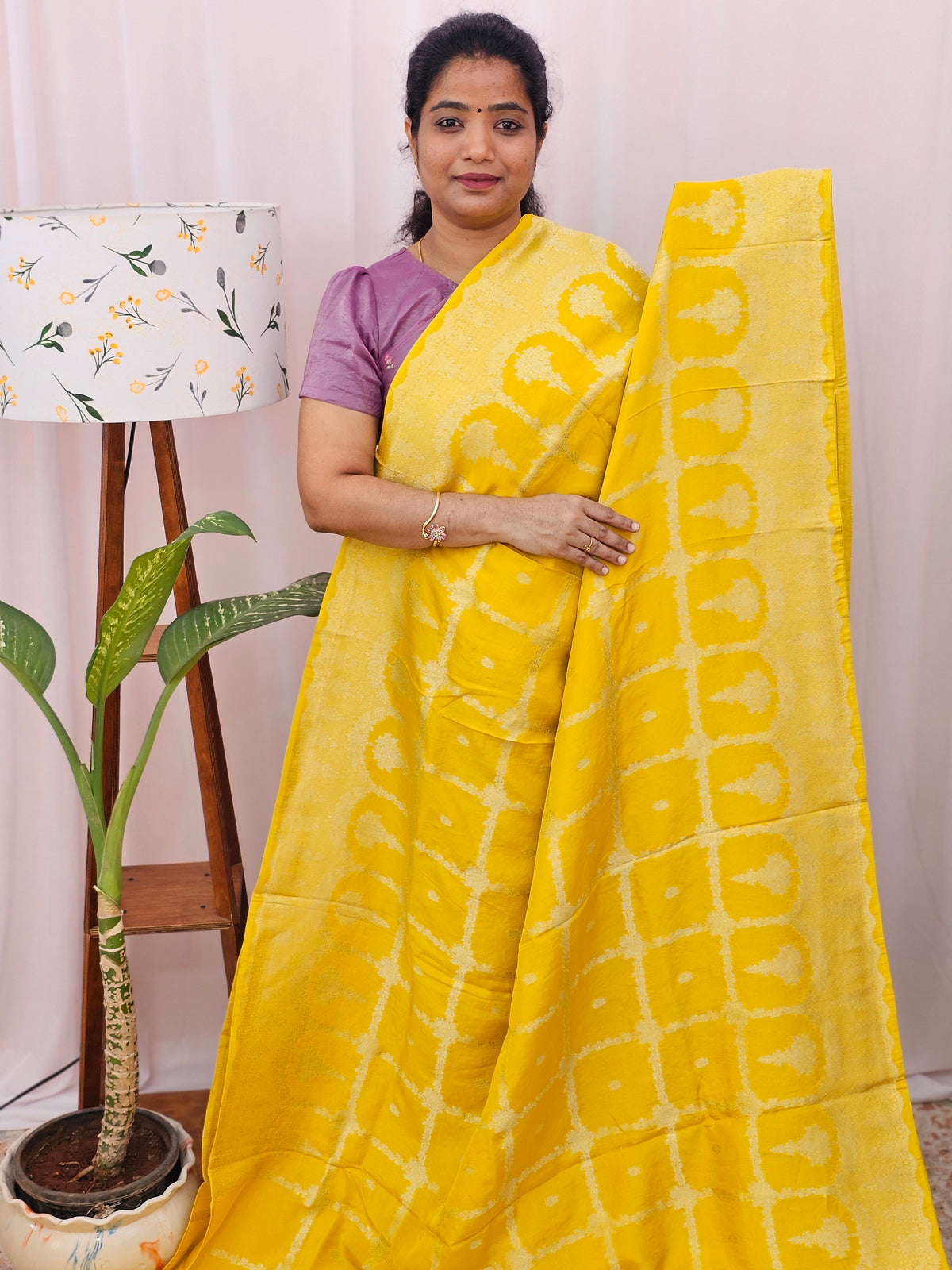 Exclusive Designer Silk Sarees - Yellow