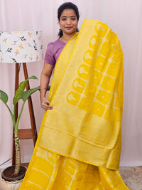 Exclusive Designer Silk Sarees - Yellow