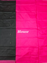 Dark Green with Pink Chinnalampattu Saree with Blouse